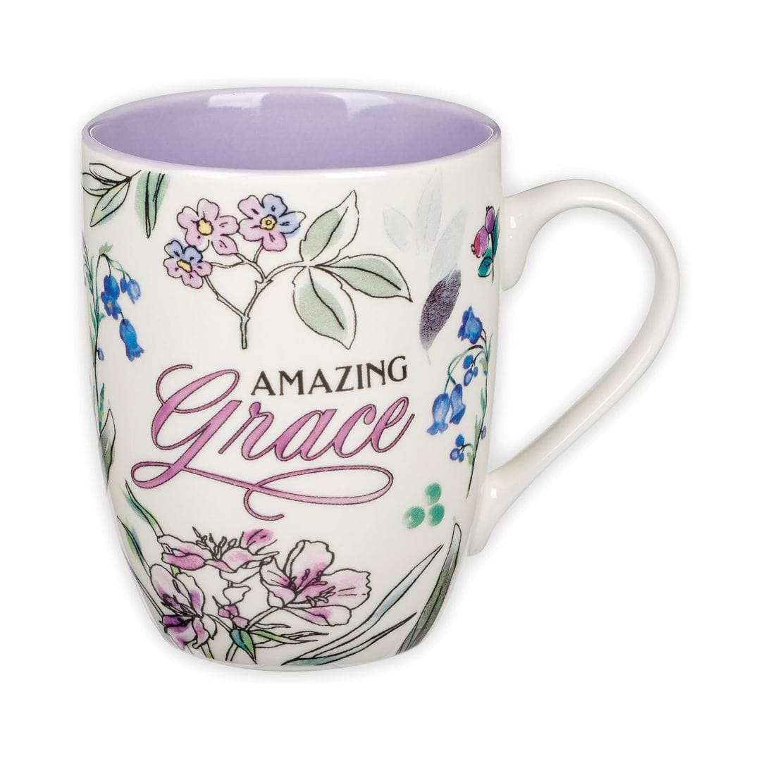 Amazing Grace Floral Mug – view 1