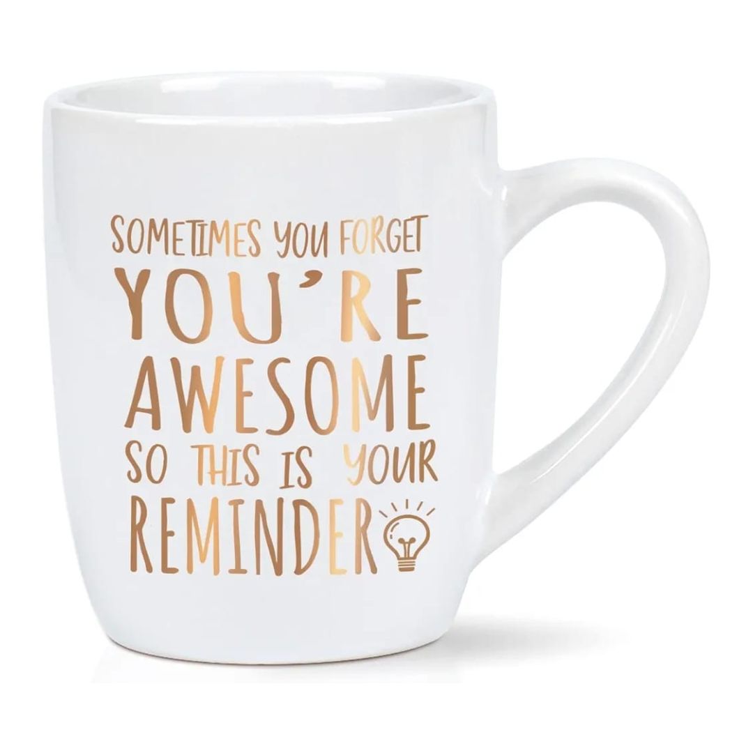 Sometimes You Forget You're Awesome Mug & Dish Set – view 1
