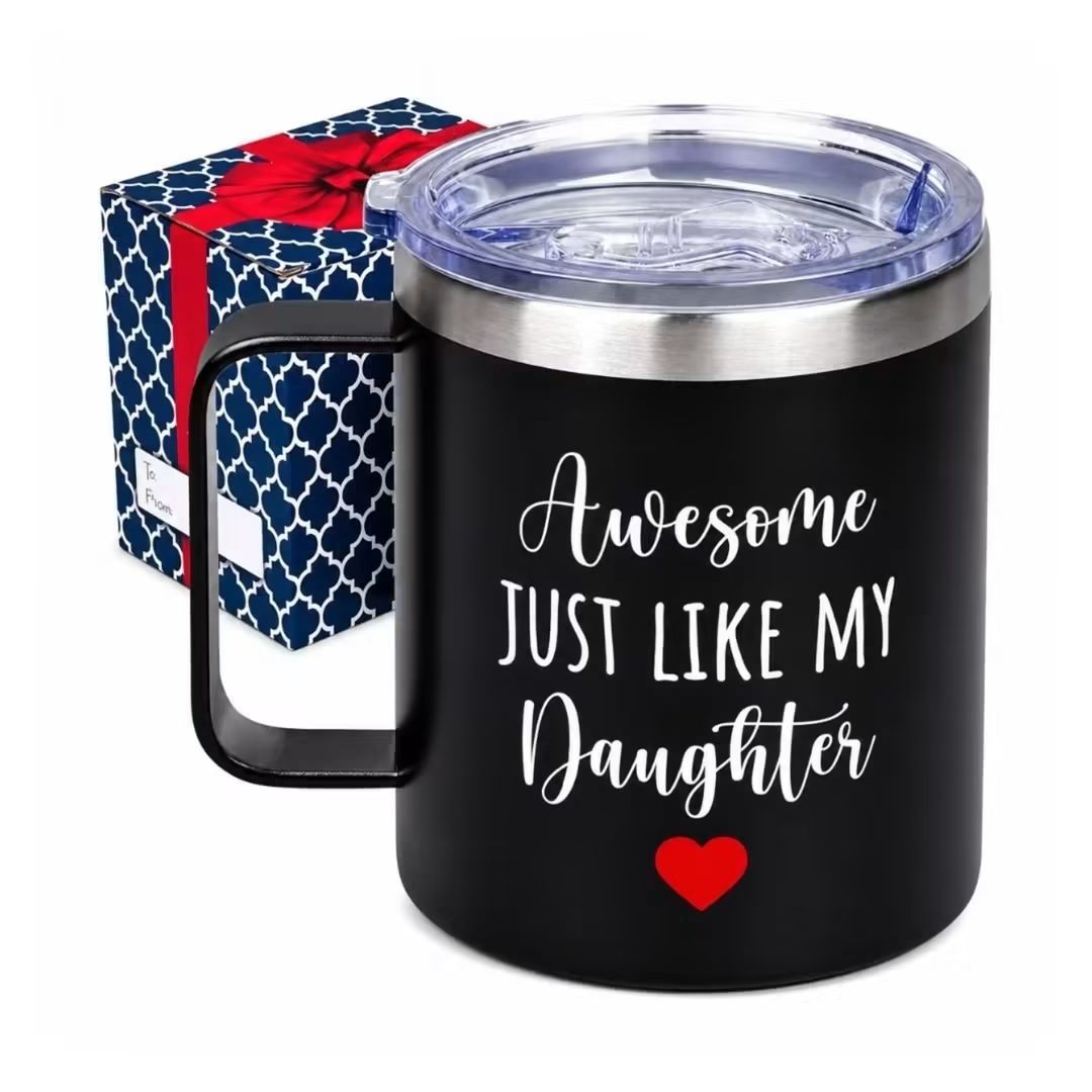 Awesome Just Like My Daughter Insulated Mug – view 1