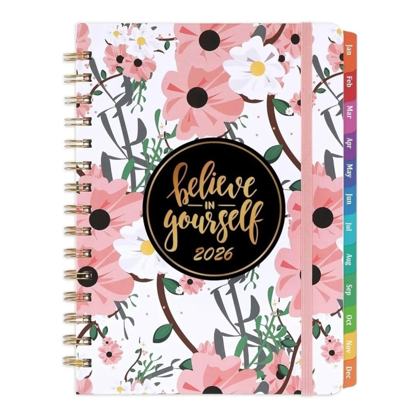 Believe In Yourself 2026 Planner – view 1