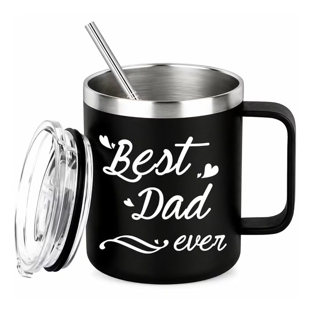 Best Dad Ever Stainless Steel Mug – view 1