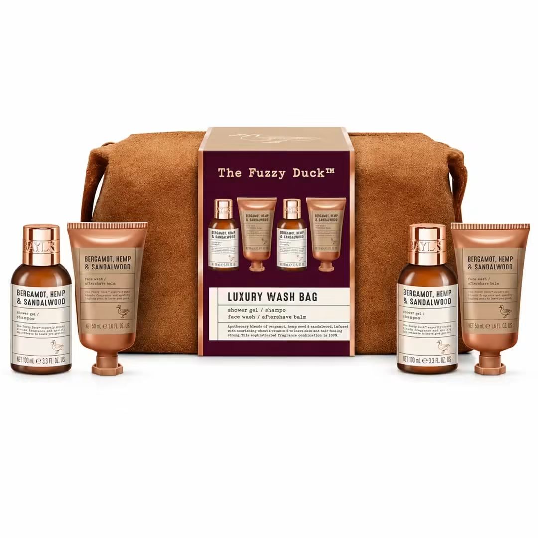 Men's Bergamot Wash Bag Gift Set – view 1