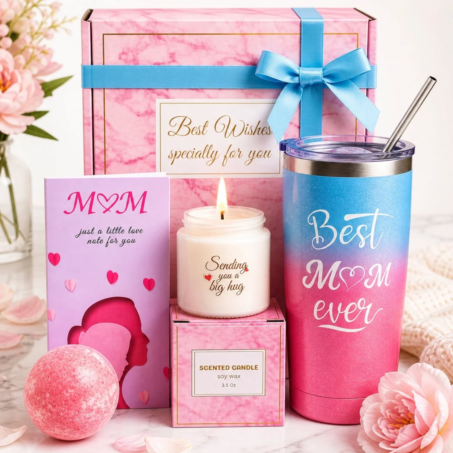 Best Mom Ever Appreciation Tumbler Spa Set – view 1