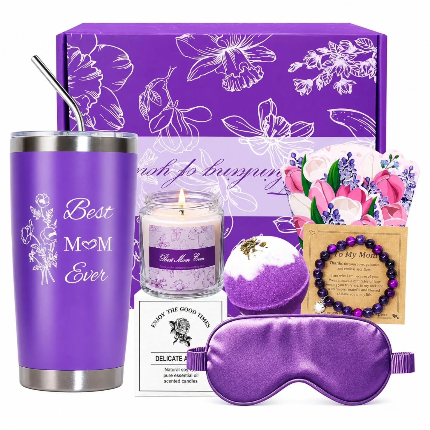Best Mom Ever Tumbler & Spa Set – view 1