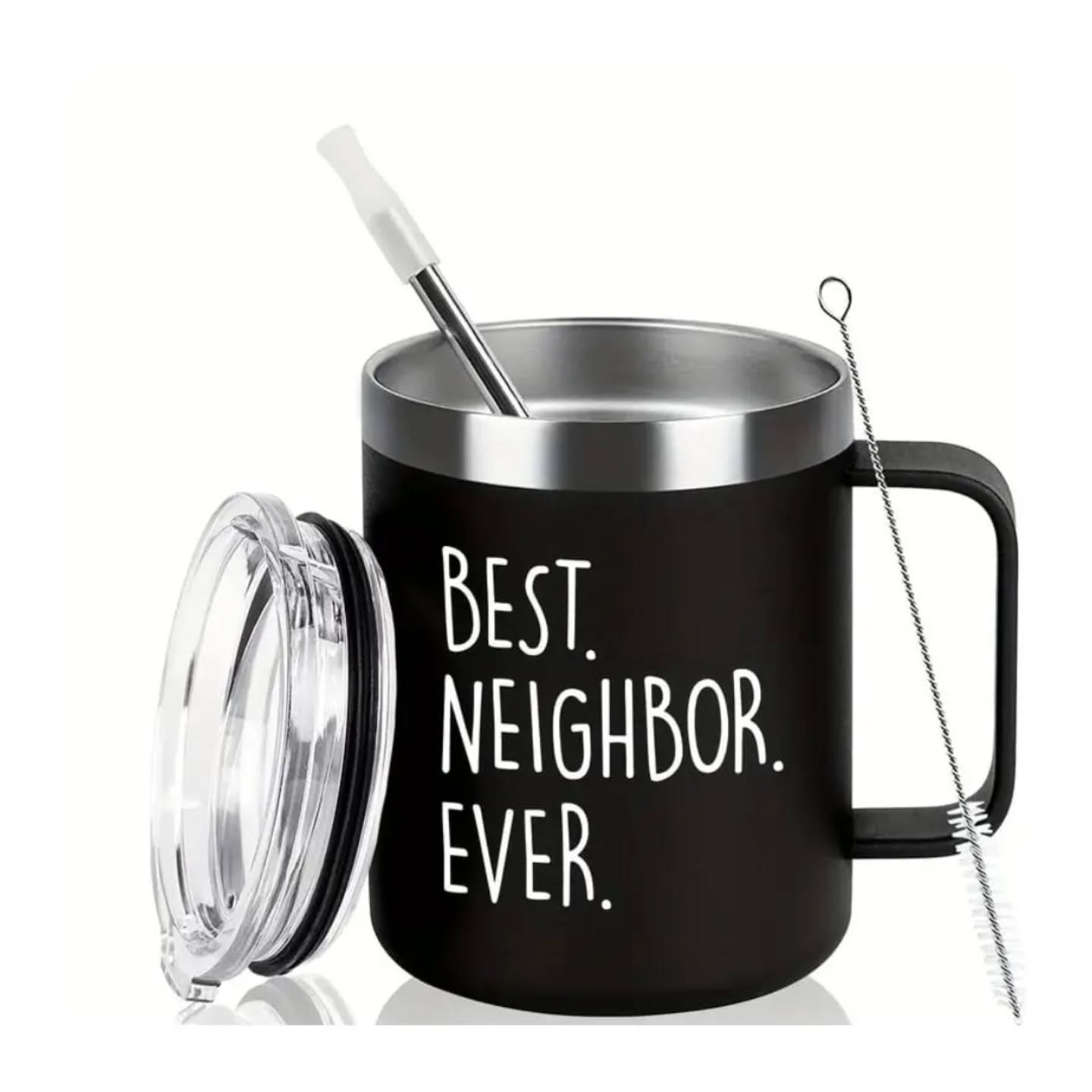 Best Neighbor Stainless Steel Travel Cup 14oz – view 1