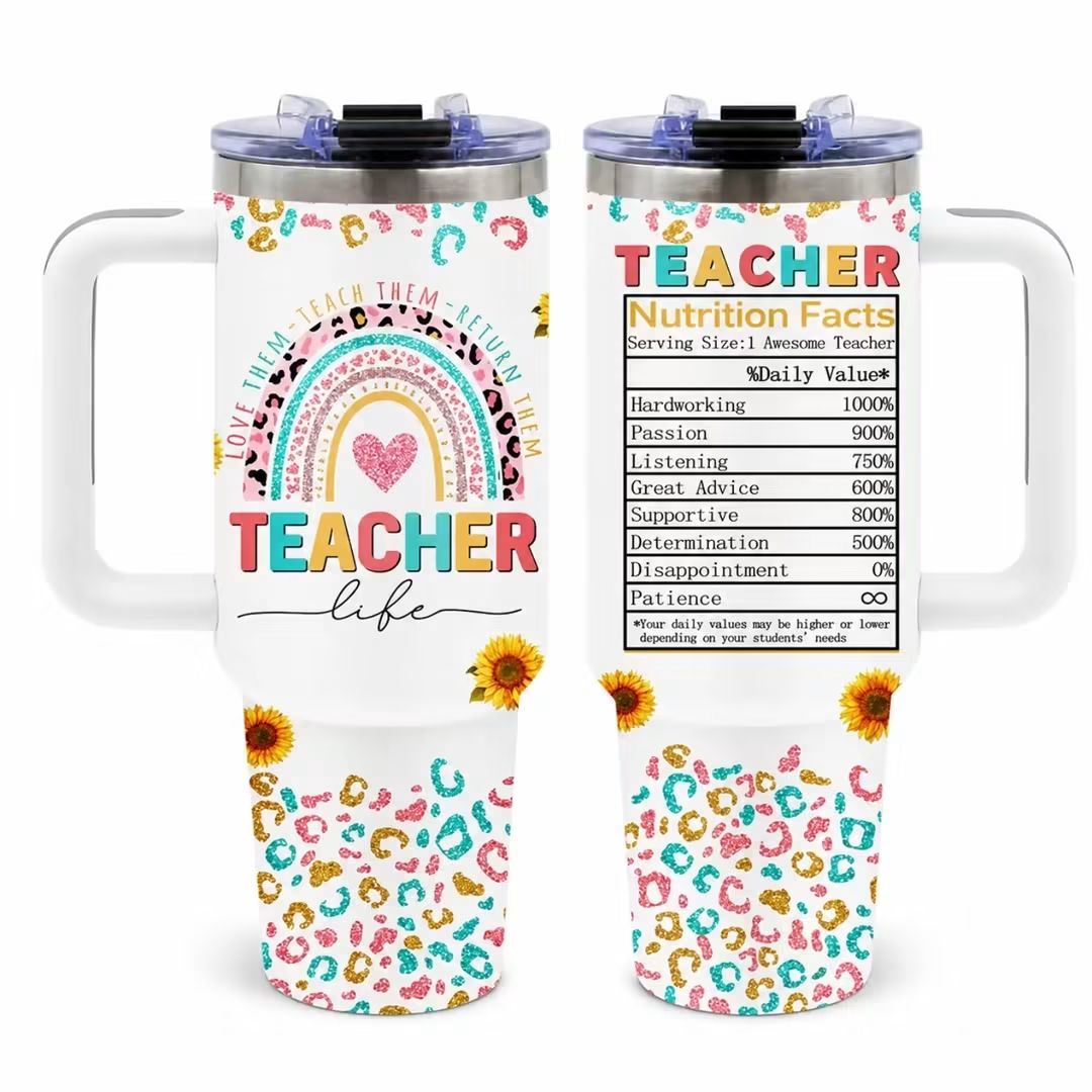 Teacher Appreciation 40oz Travel Cup – view 1