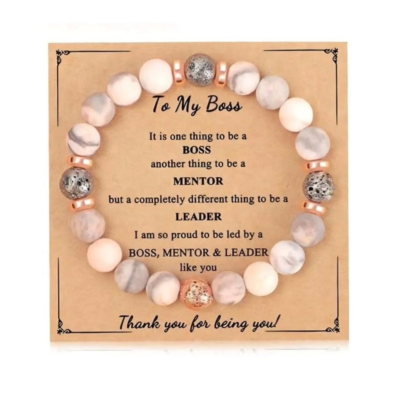Boss Lady Beaded Bracelet – view 1