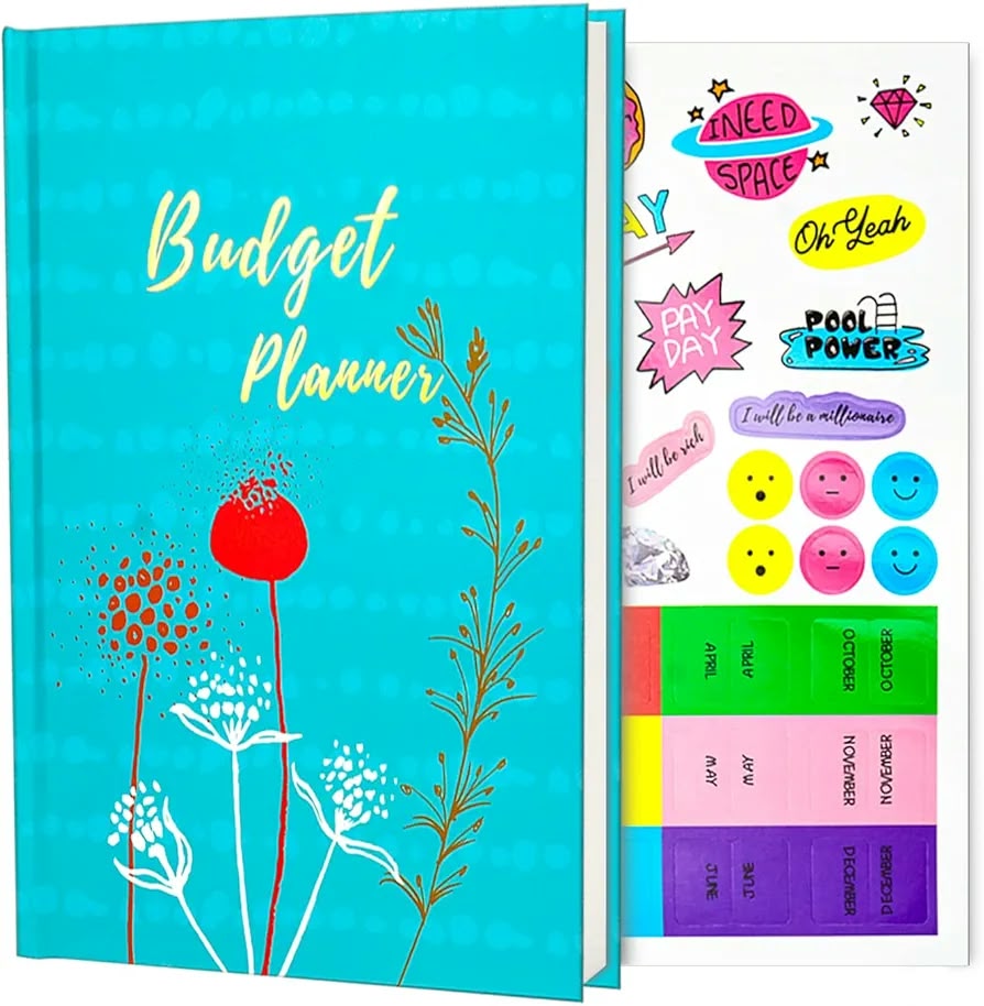 Budget Planner Book & Stickers – view 1