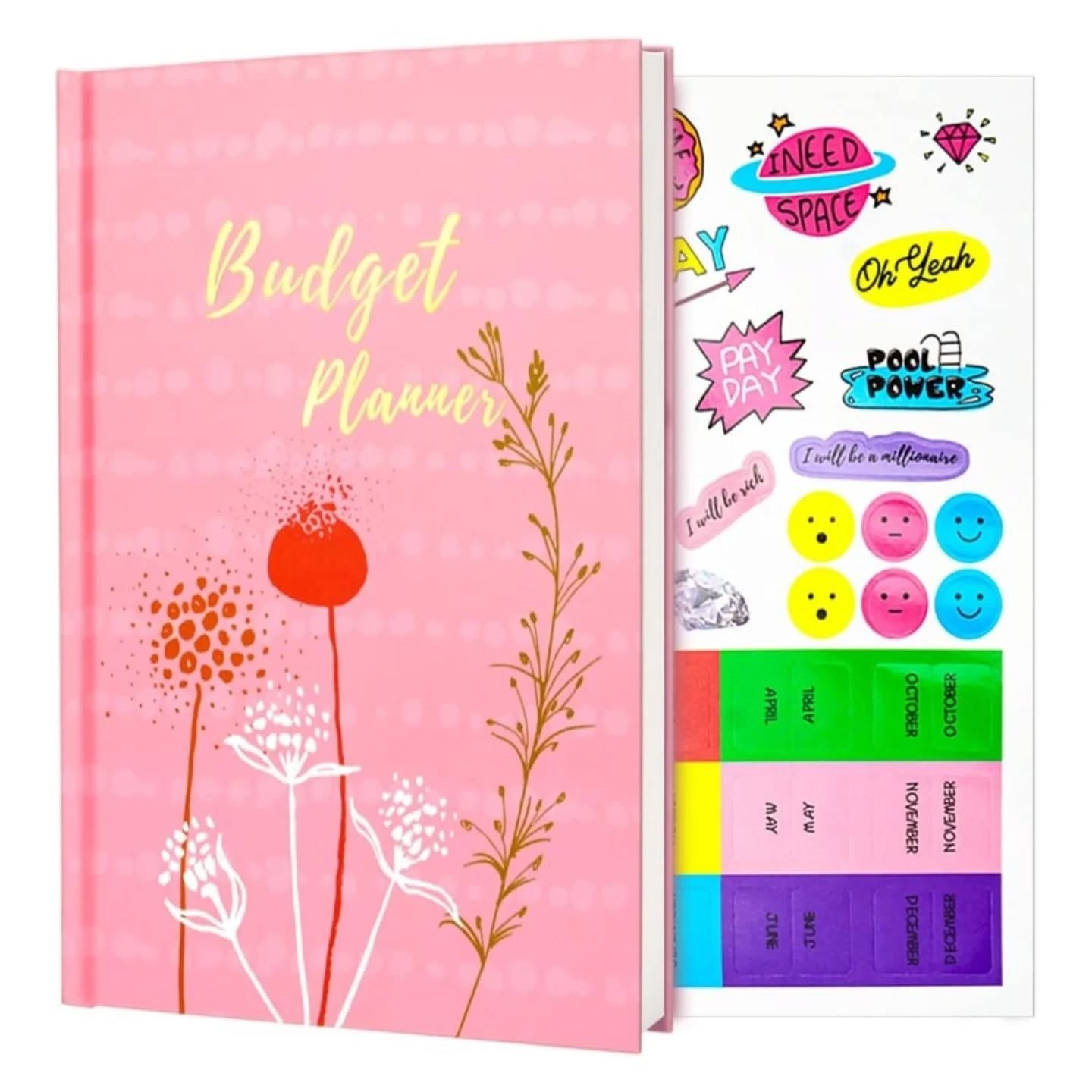 Budget Planner - Budget Book and Organizer Expense Tracker – Hard Cover – view 1