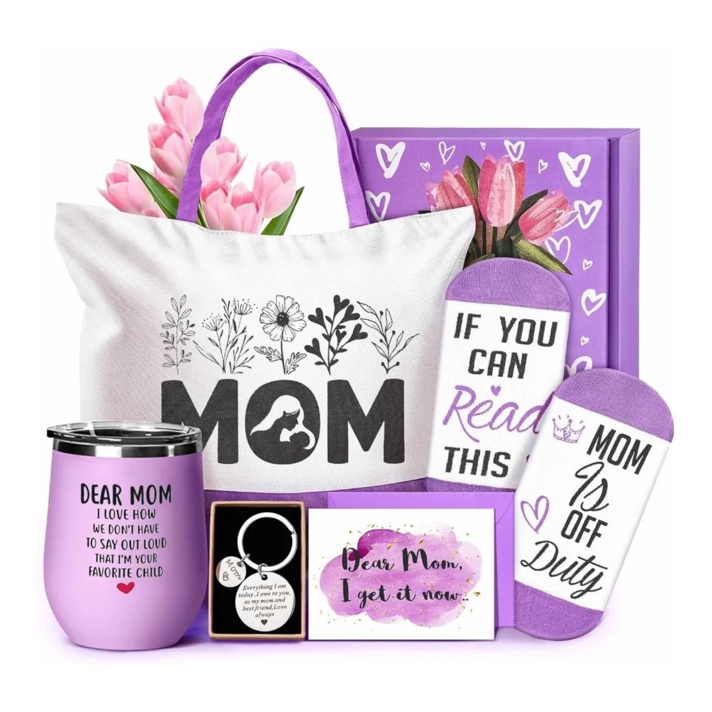 Dear Mom Appreciation Tumbler & Tote Bag Set – view 1
