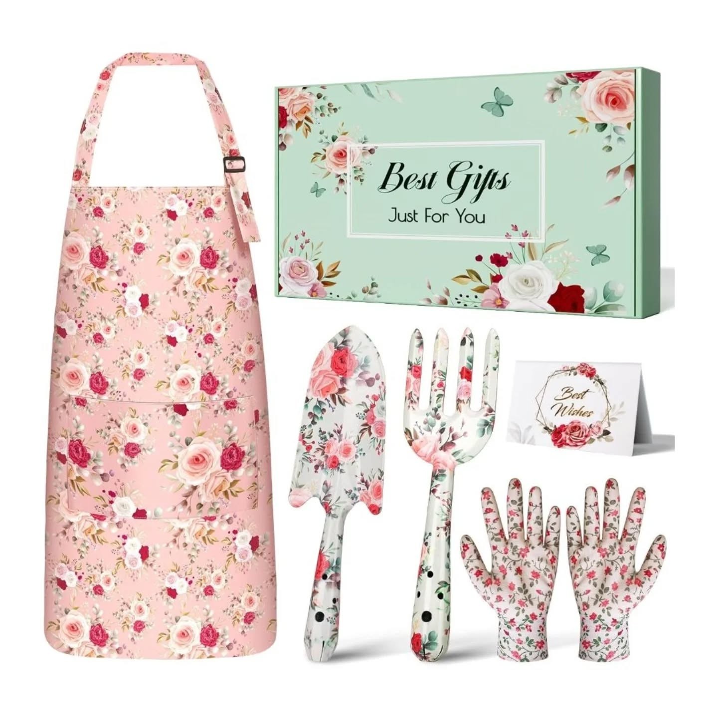Garden Lovers, Gardener Gift Set – Apron & Tools – view 1