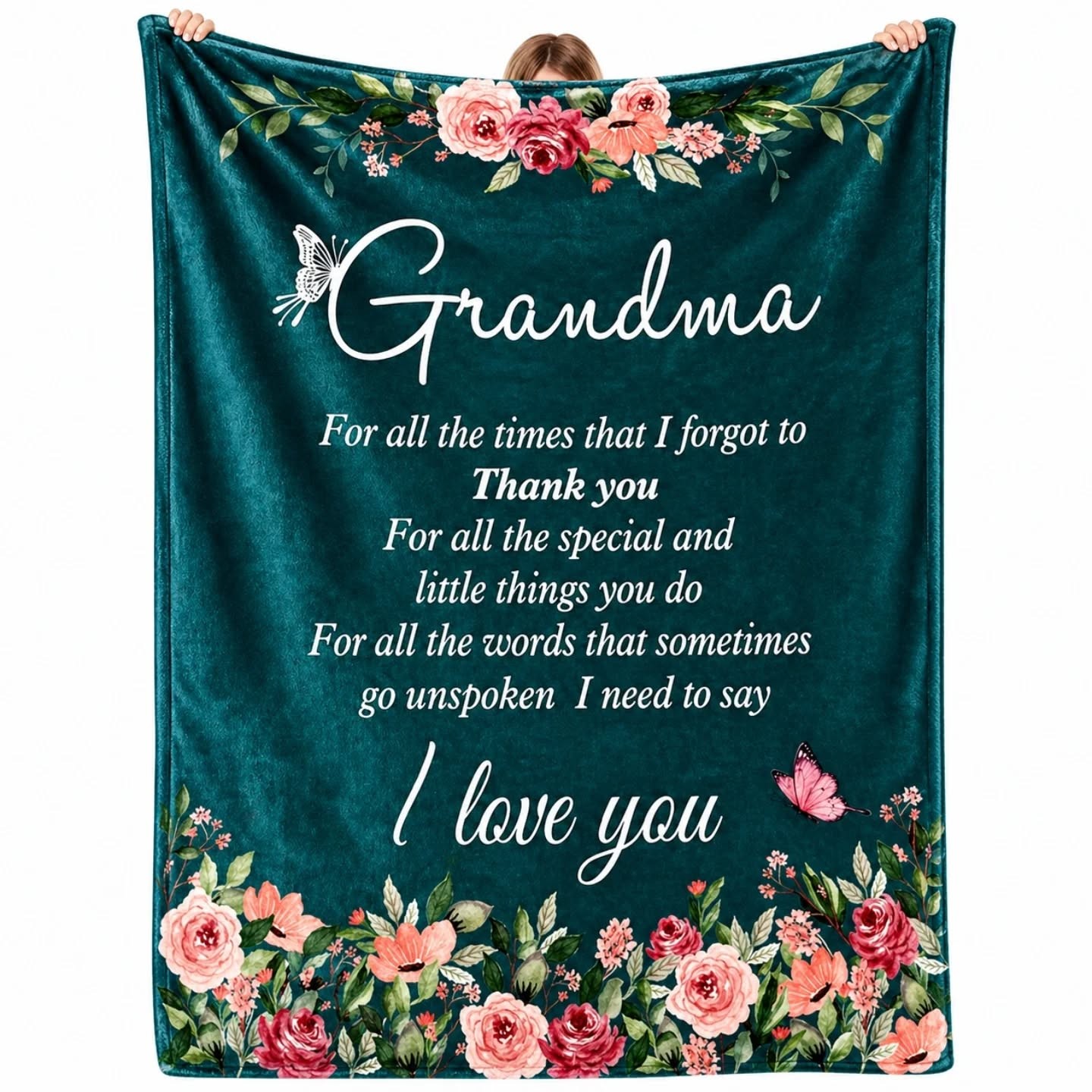 Grandma, I Love You Appreciation Blanket 60'x50' – view 1