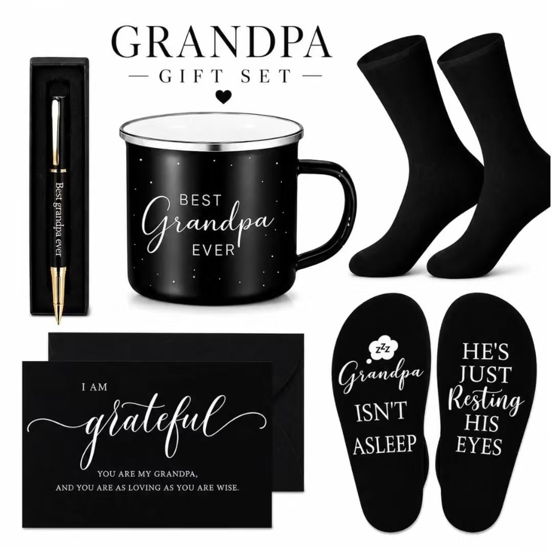 Grandpa Mug, Socks & Pen Gift Set – view 1