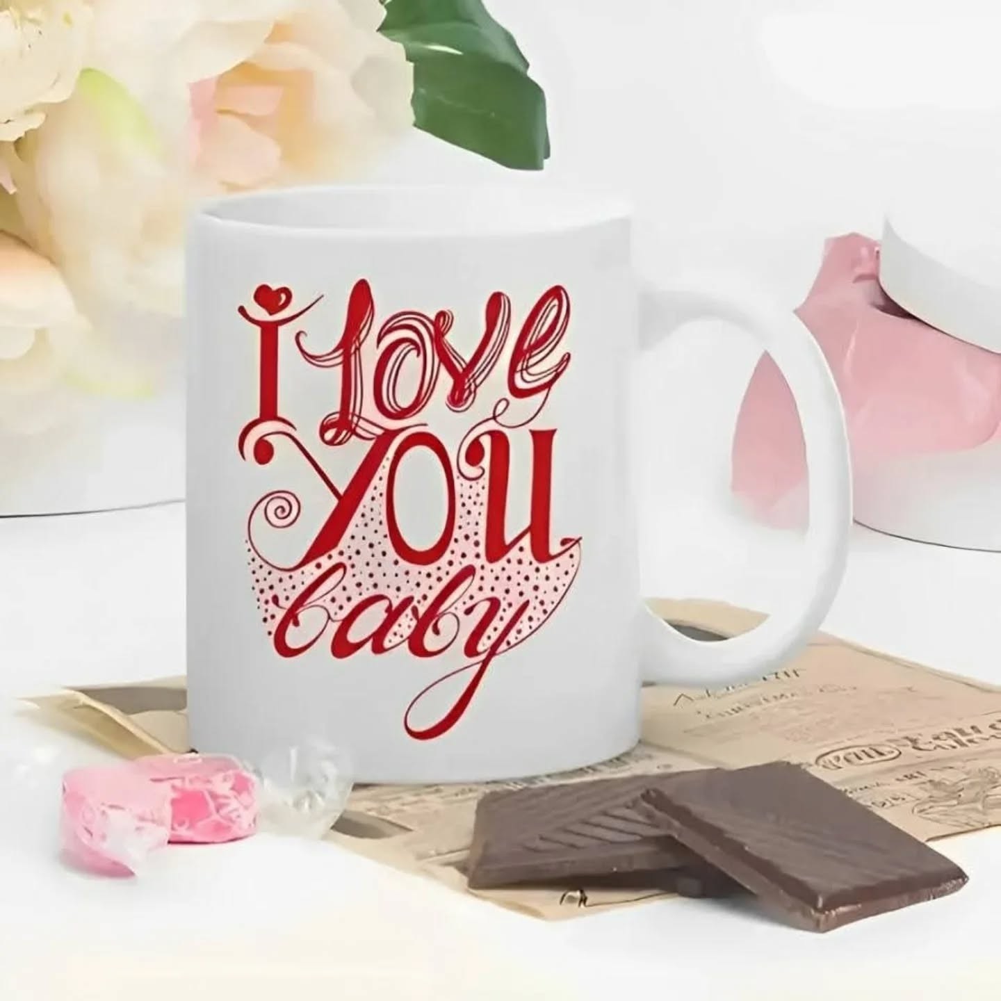 I Love You Baby Ceramic Mug 11oz – view 1
