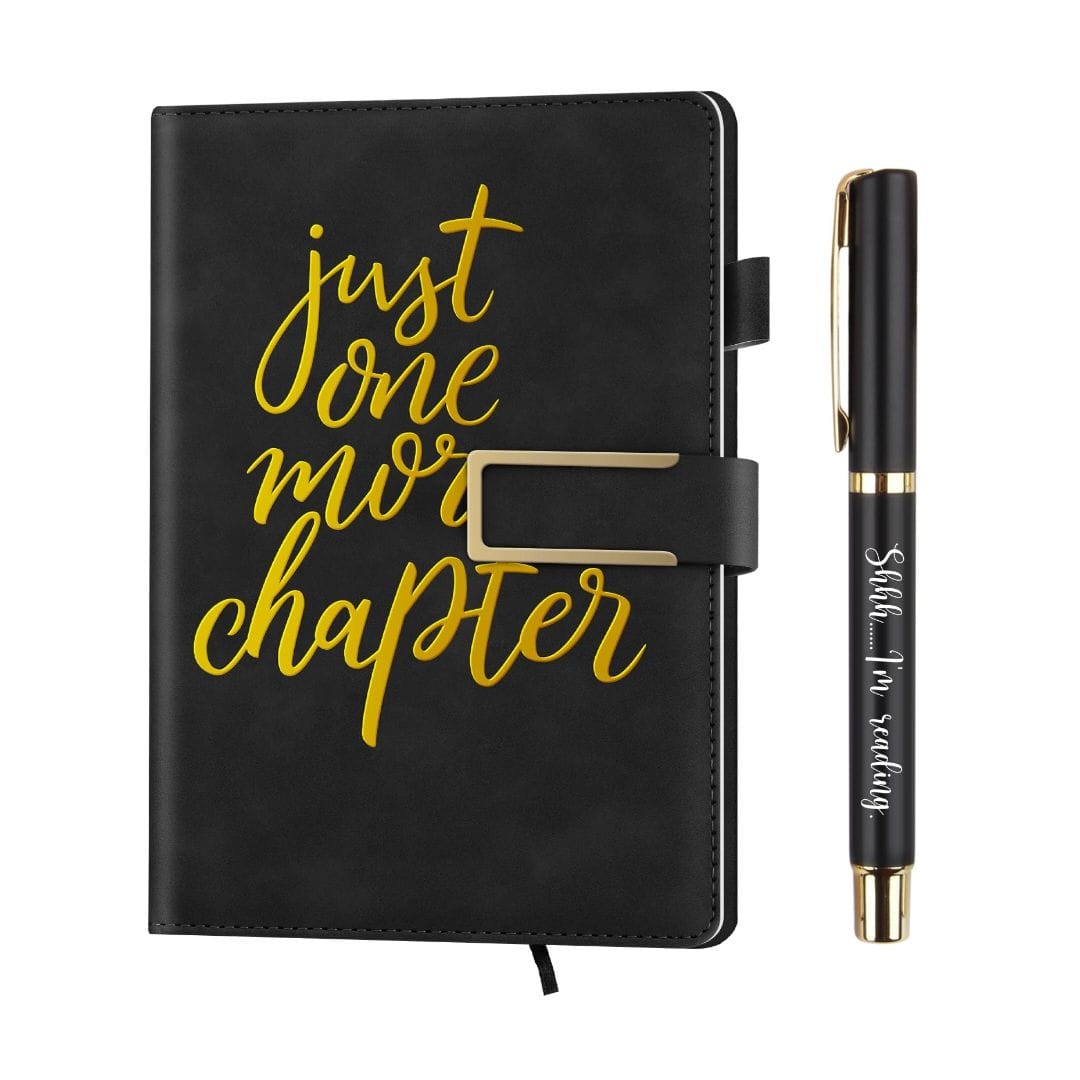 Just One More Chapter Retirement Journal & Pen – view 1