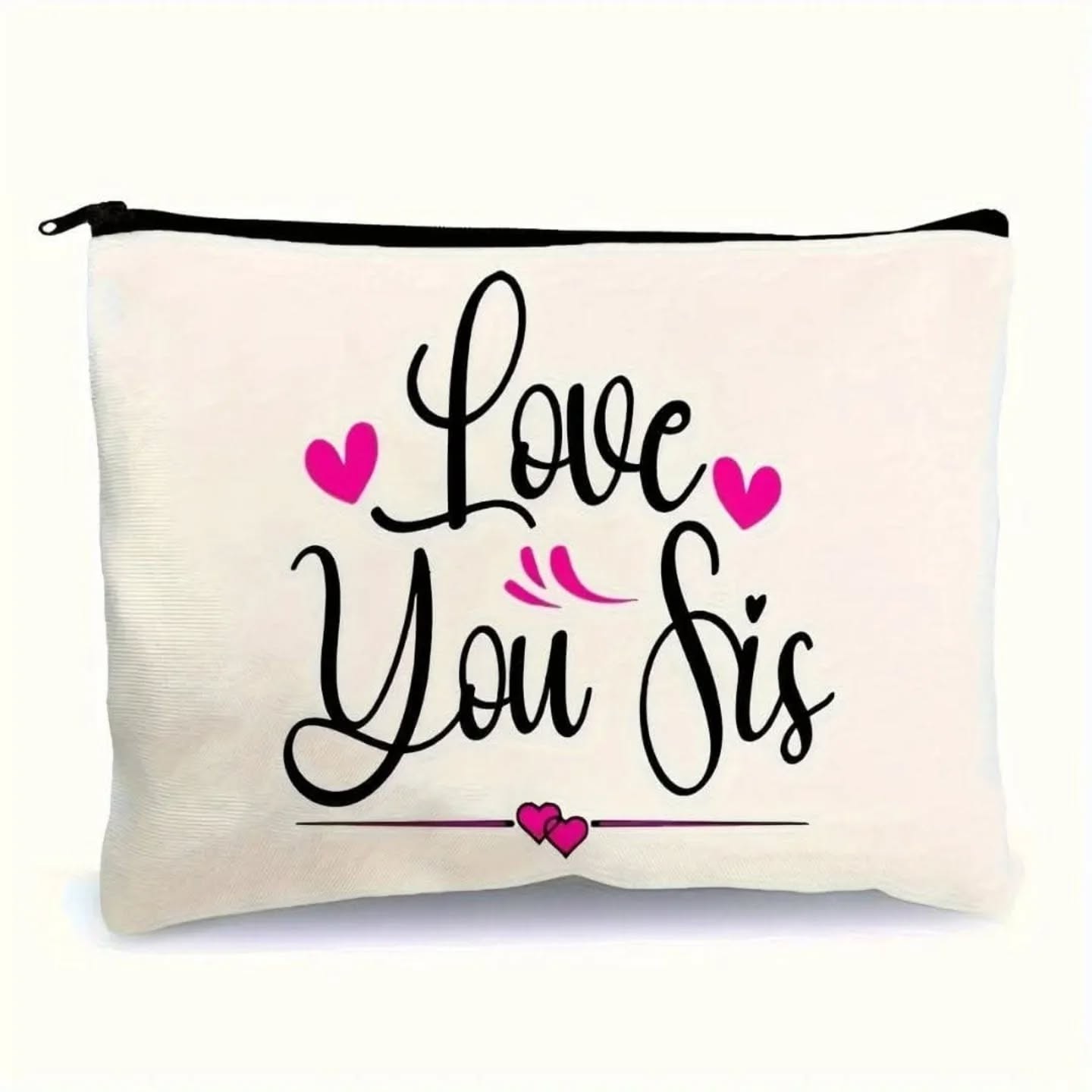 Love You Sis Canvas Pouch – view 1