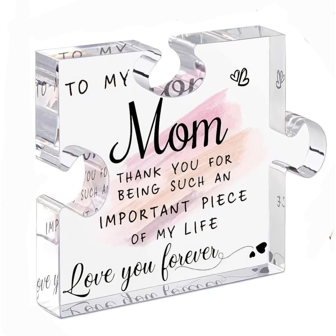 Mom Minimalist Appreciation Puzzle Piece – view 1
