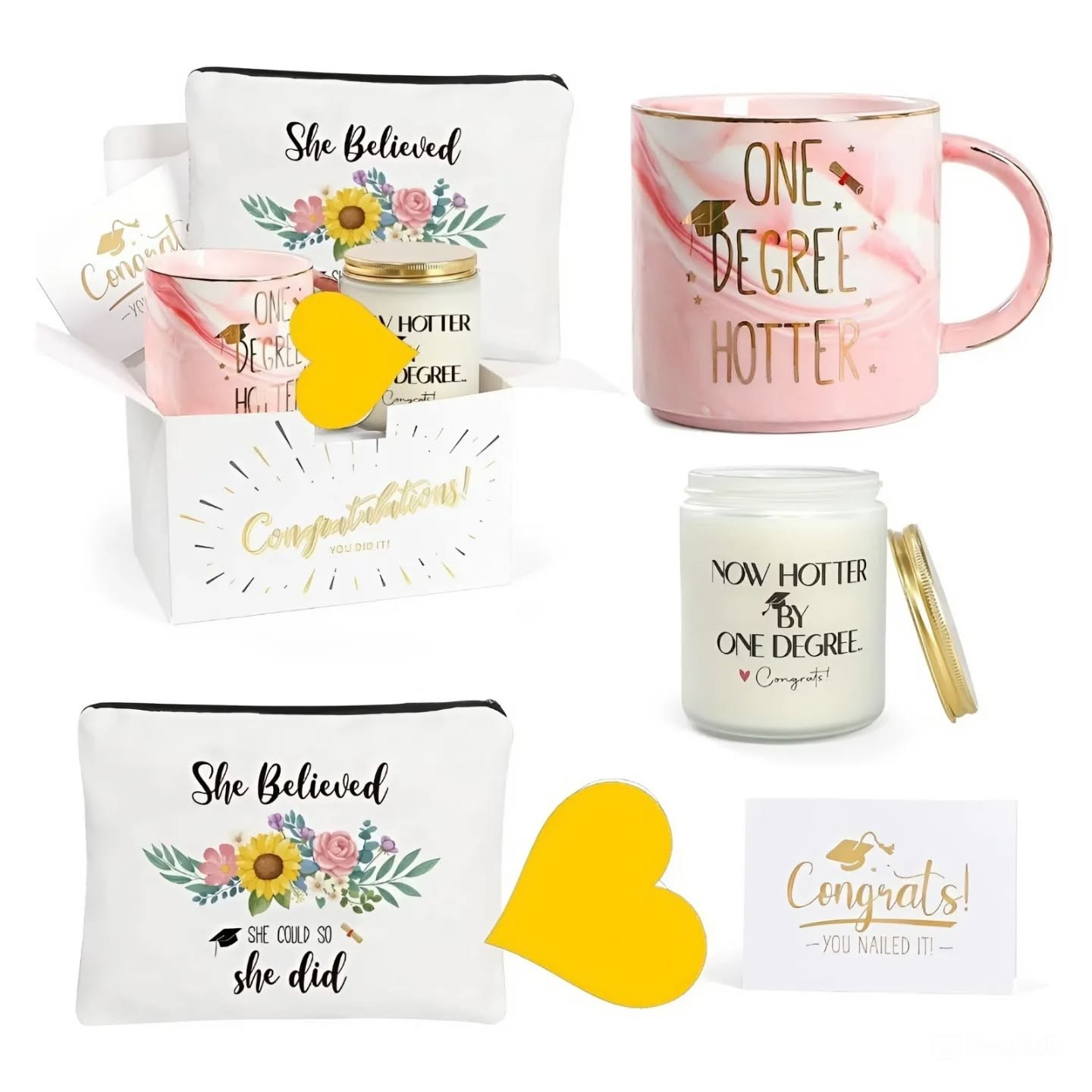 Now Hotter By One Degree Gift Set – Mug & Candle – view 1