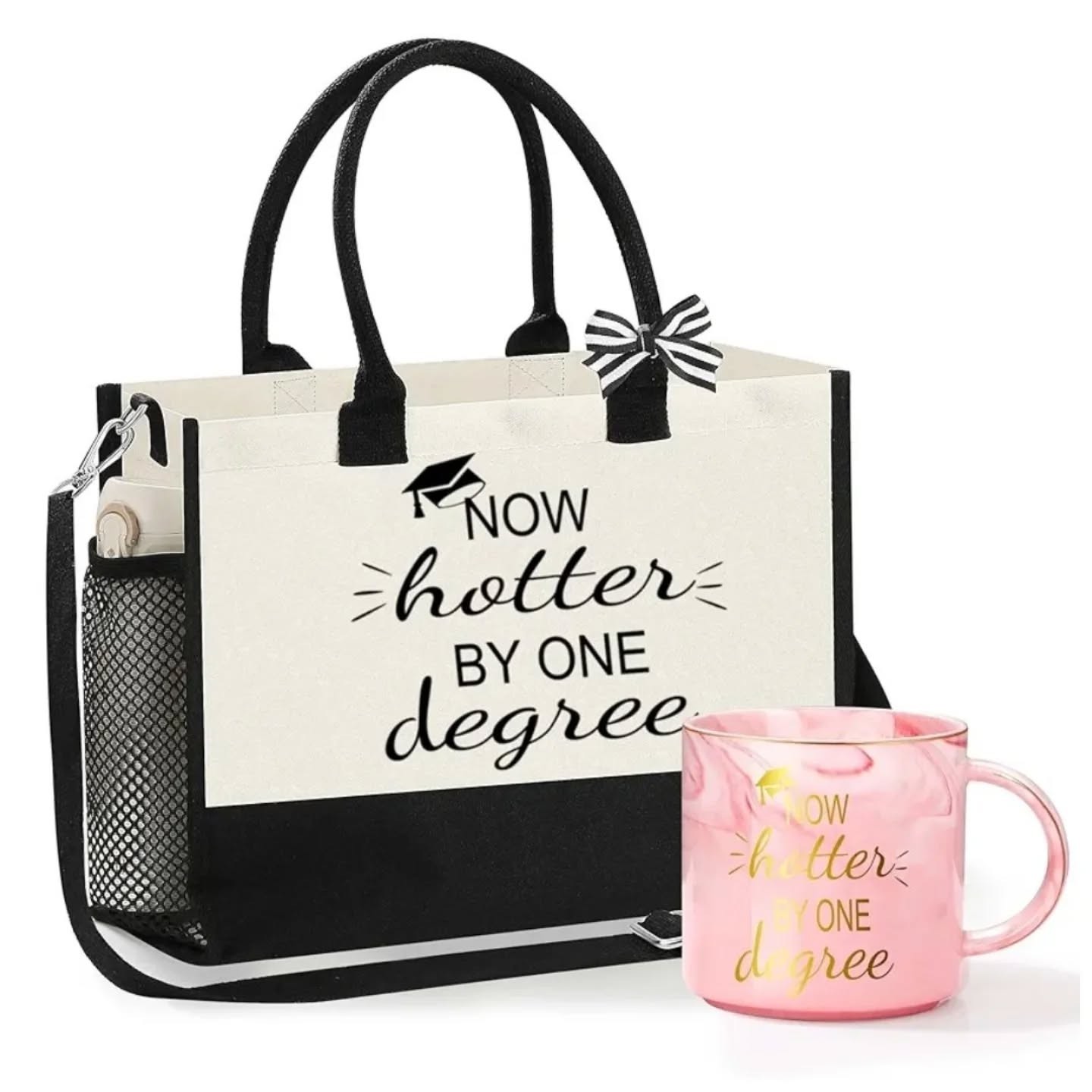 Now Hotter By One Degree Gift Set – Mug & Tote – view 1