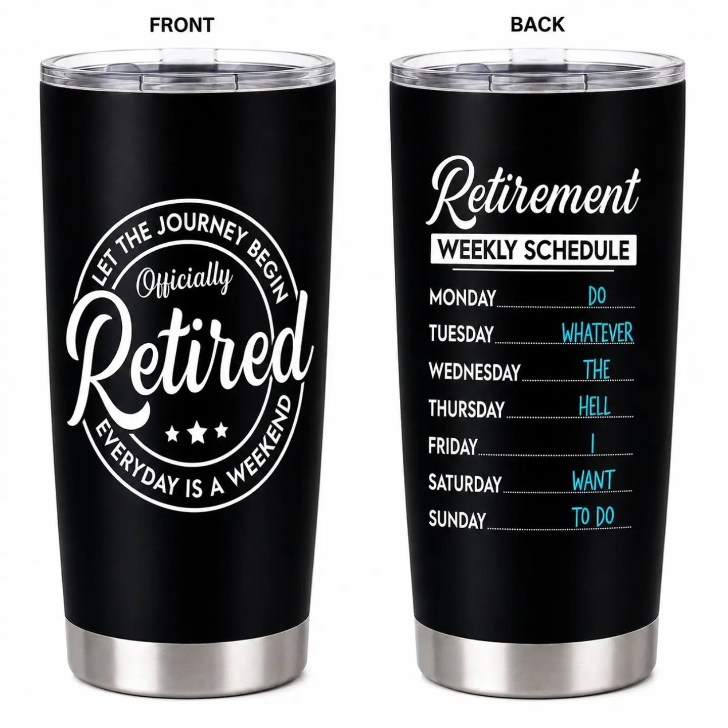Officially Retired Stainless Steel 20oz Tumbler – view 1