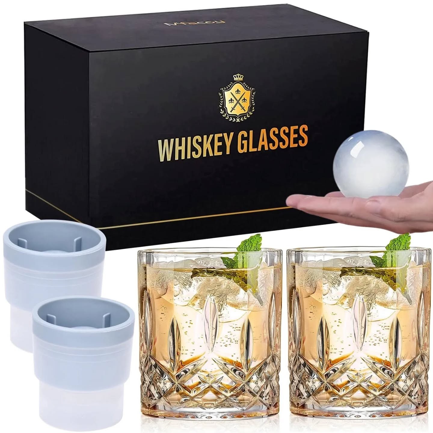 Old Fashioned Whiskey Glasses Set – view 1