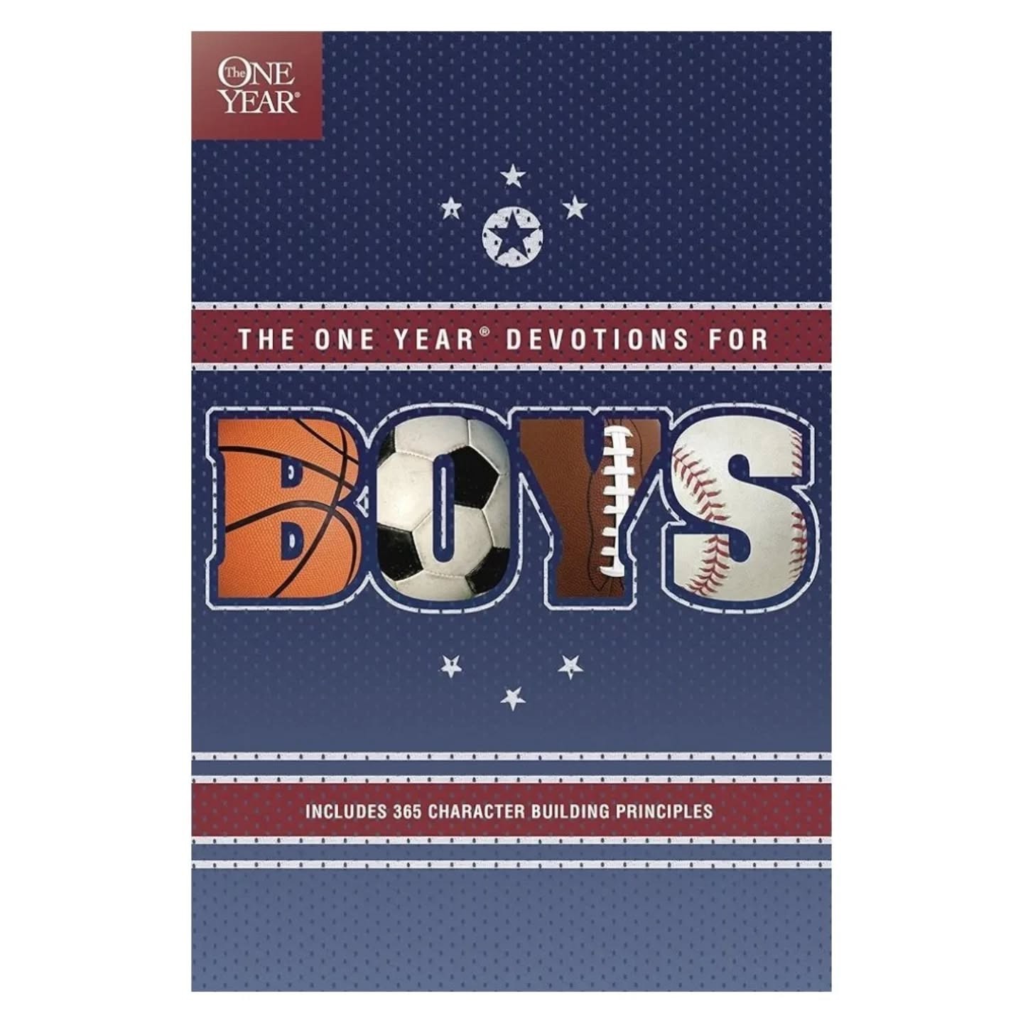 The One Year Book of Devotions for Boys – view 1