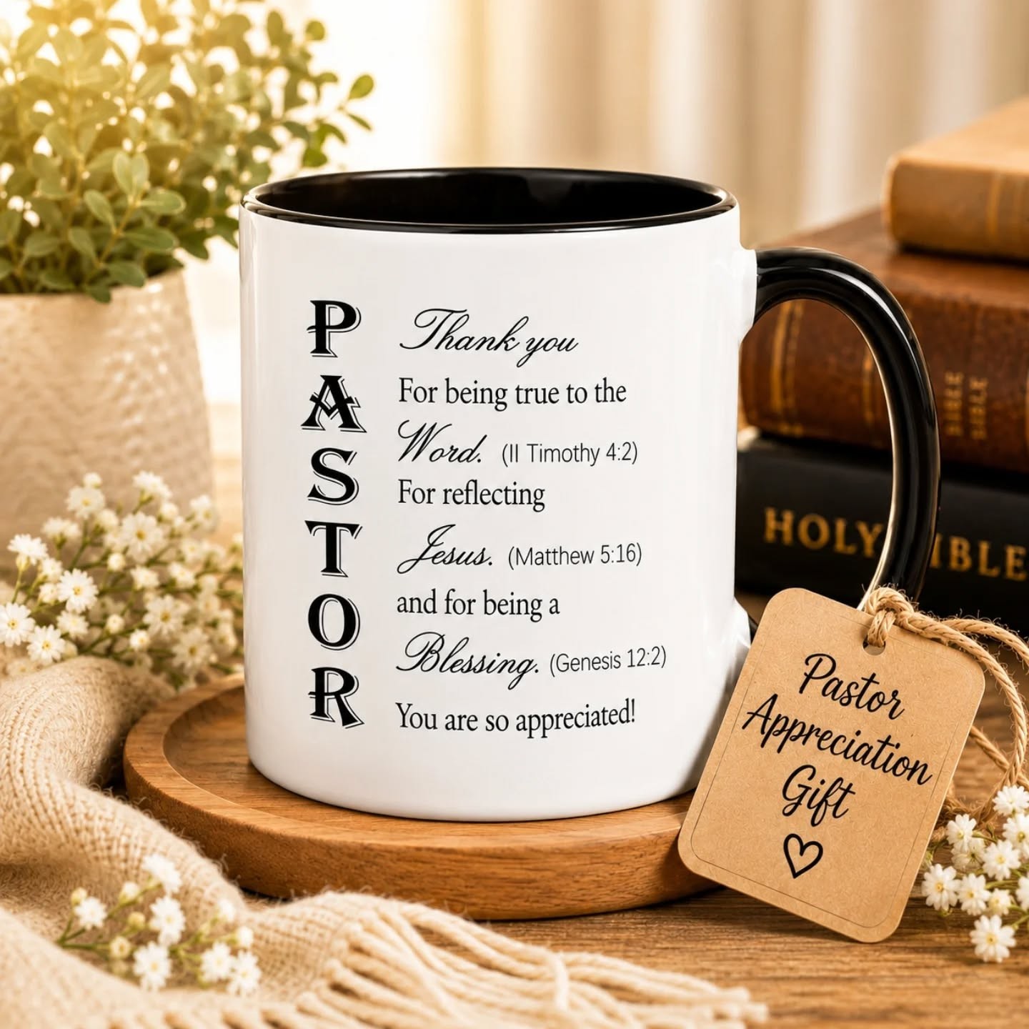 Pastor Appreciation Mug: Thank You Pastor – view 1