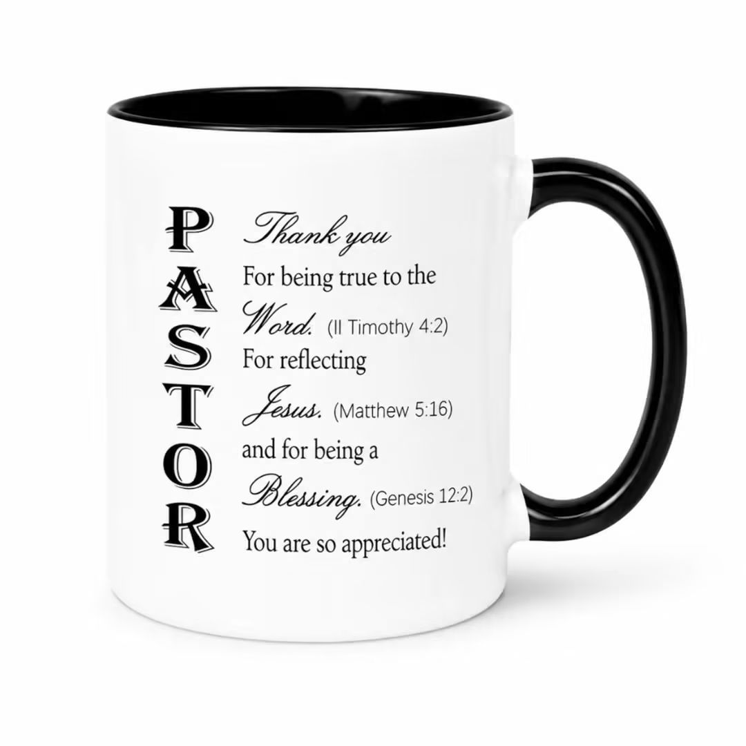 Pastor Appreciation Mug – view 1