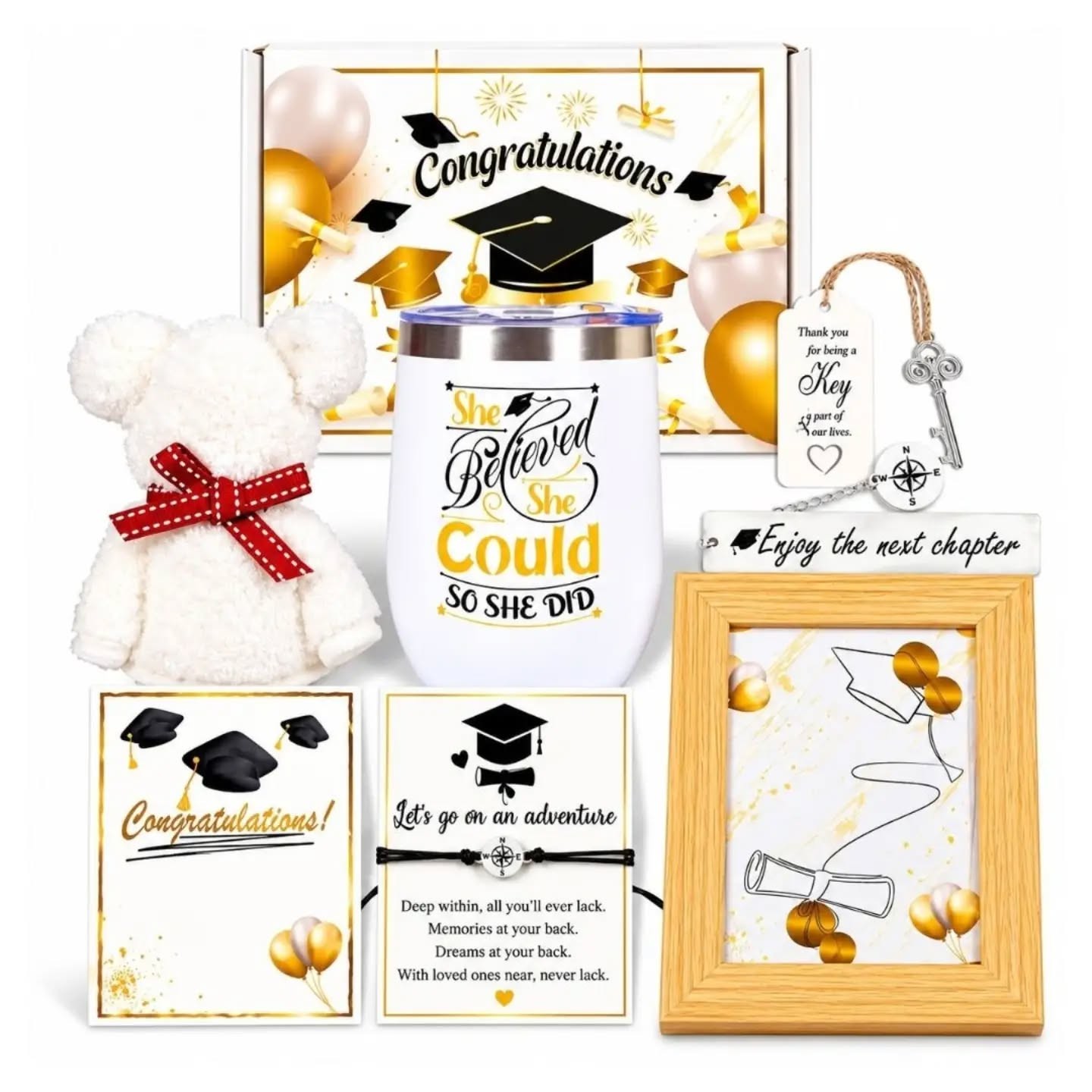 She Believed She Could, So She Did Graduation Gift Set – view 1