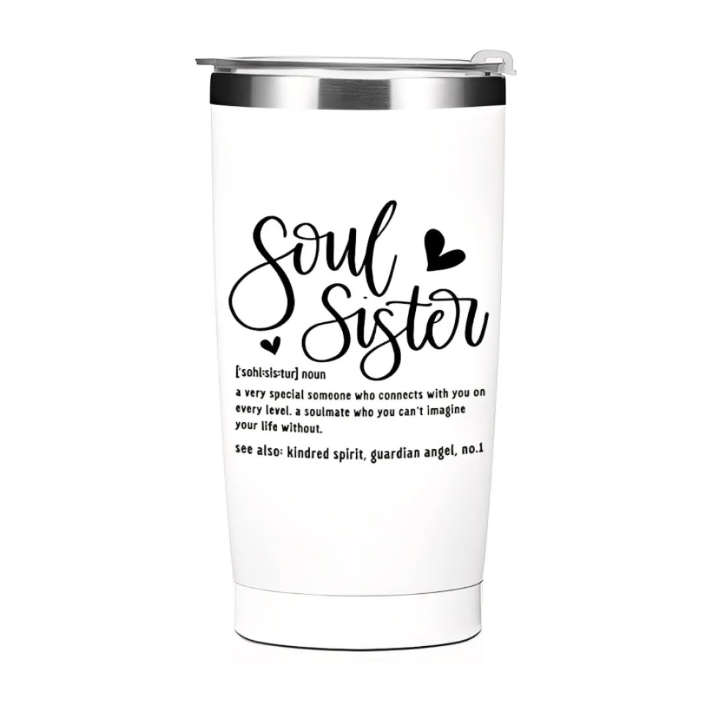 Soul Sister Stainless Steel Tumbler (20oz) – view 1