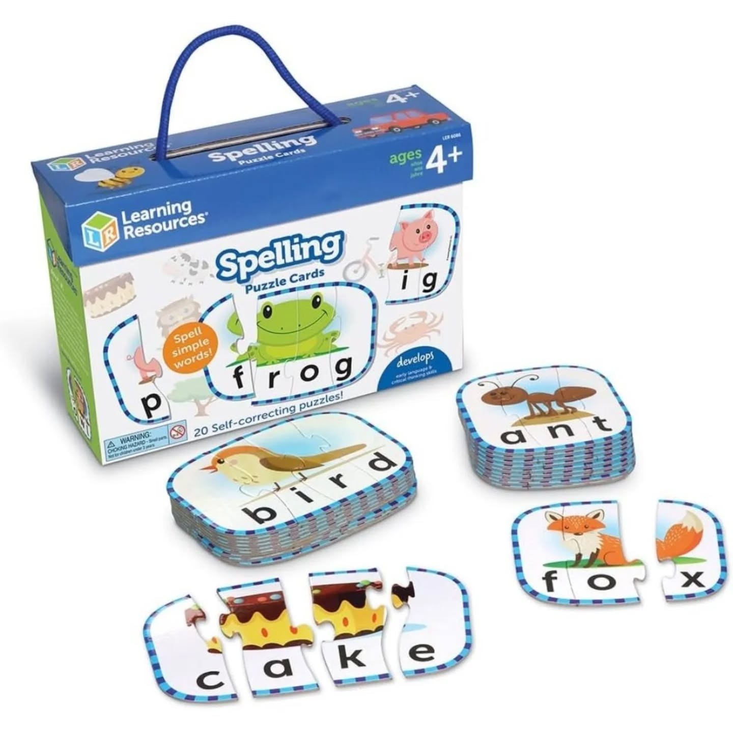 Spelling Puzzle Learning Kit (Ages 4-8) – view 1