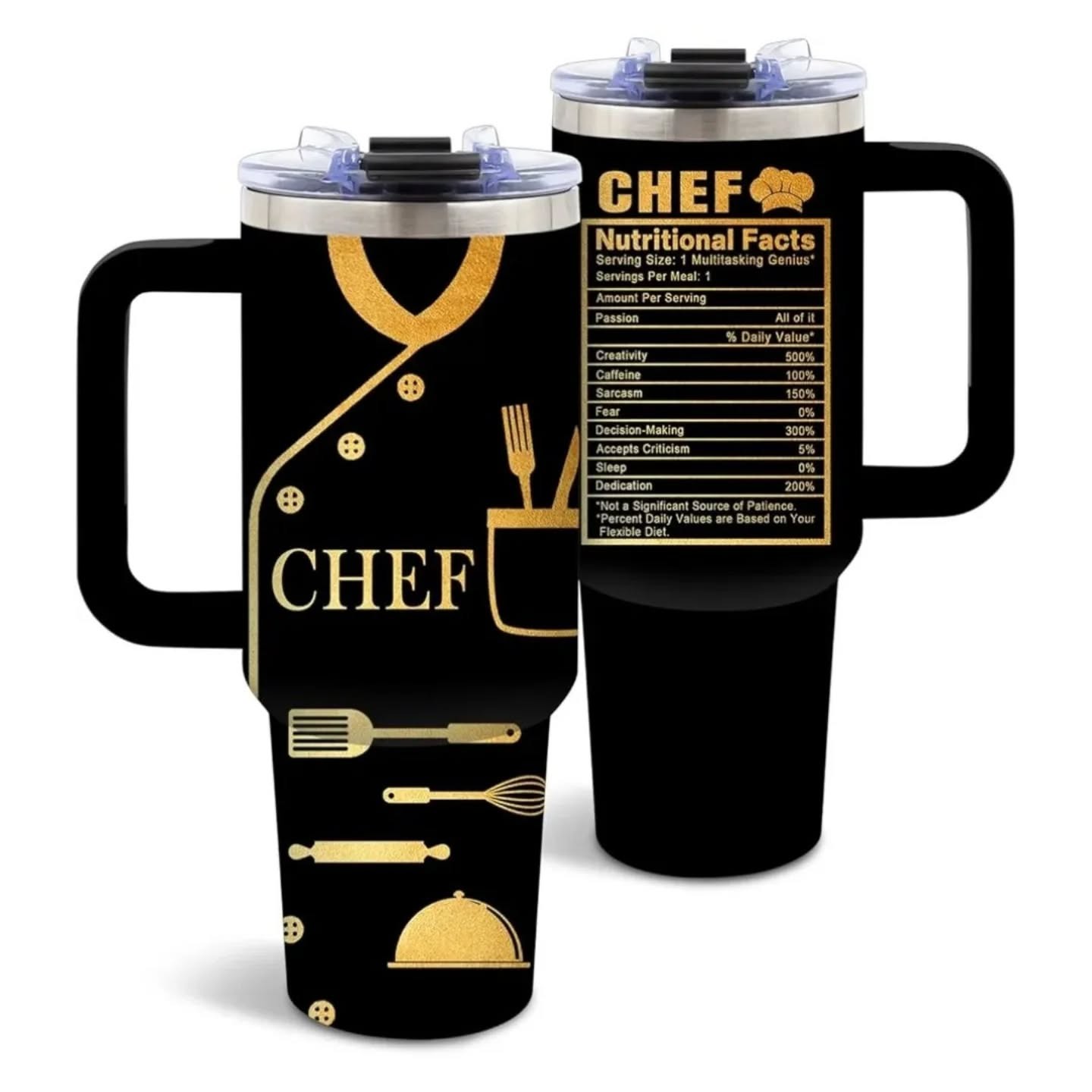 Stainless Steel Travel Cup (40oz) – view 1