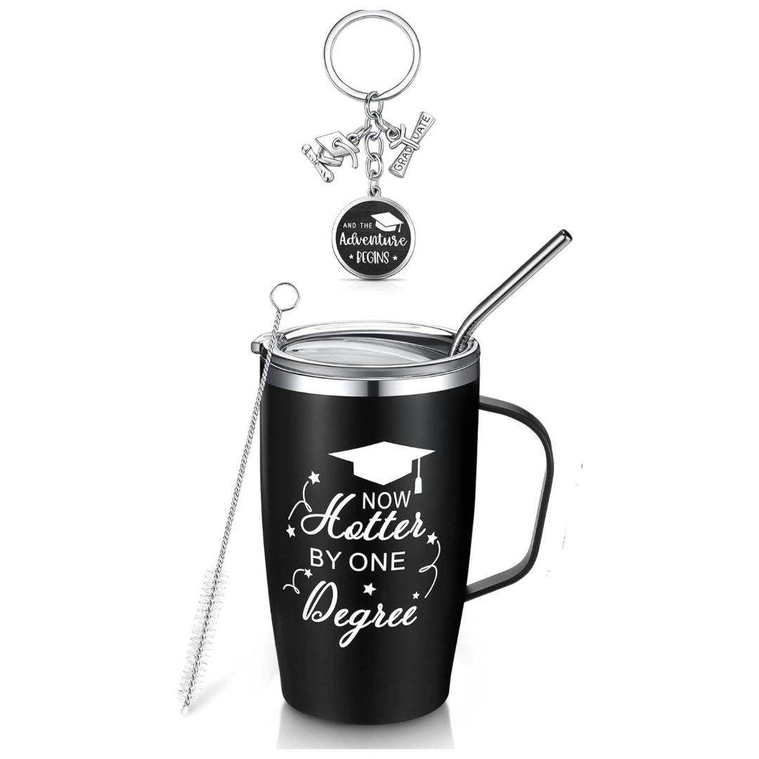 Now Hotter Than One Degree Travel Cup & Keychain Set – view 1