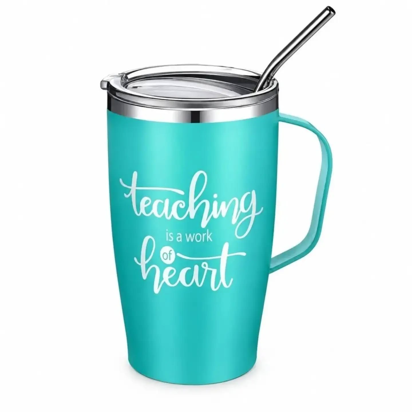 Teaching Is A Work Of Heart Travel Cup (20oz) – view 1