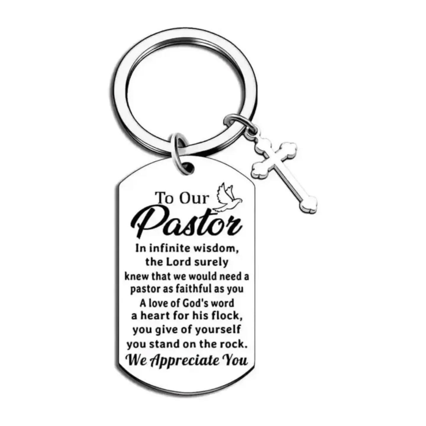 To Our Pastor Appreciation Gift Keychain – view 1