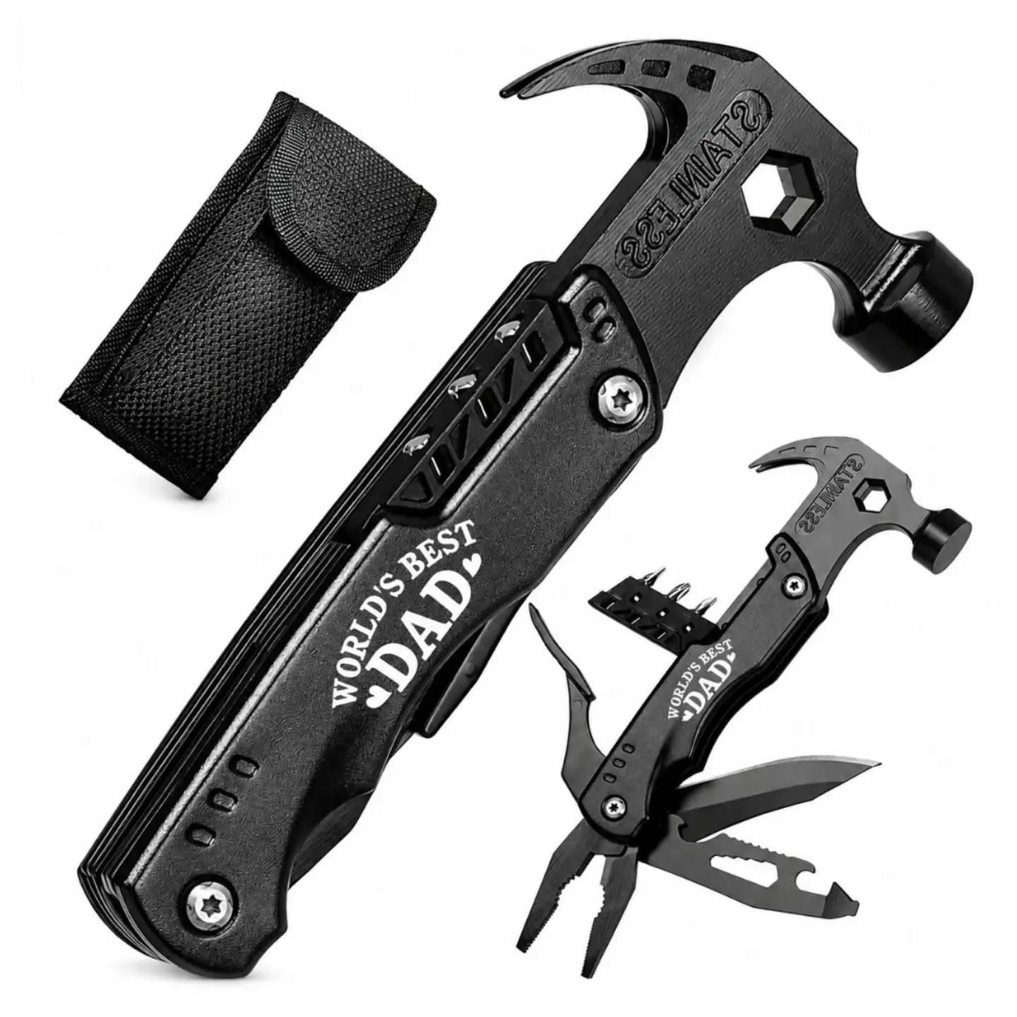 World's Best Dad 15 In 1 Multi Tool Hammer – view 1